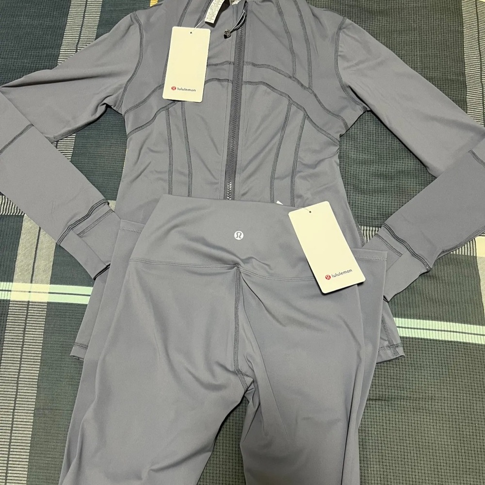 lululemon athletica Gray Track Pants Joggers